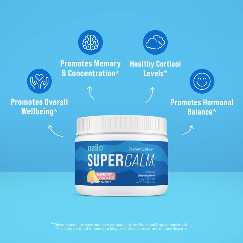 Nello Supercalm – Calming Drink Mix - Promote Sleep